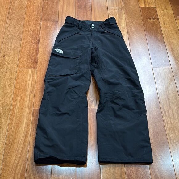 The North Face Men's Black Hyvent Cargo Ski Snowboarding Snow Pants Size M - Picture 1 of 14